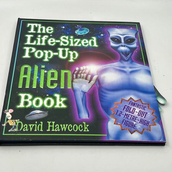 The Life-Sized Pop-Up Alien Book by David Hawcock - Picture 1 of 4